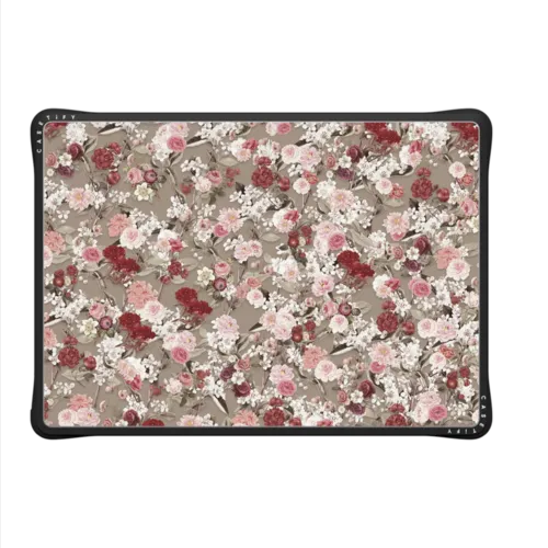 VINTAGE FLOWER MONDAY | MacBook Pro 14-inch (M1 - M5) / MacBook Impact Case / Black | Image 2