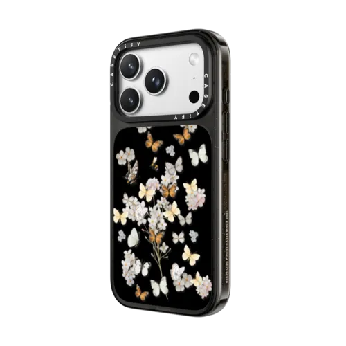BUTTERFLY SUNDAY | iPhone 18 Pro Max / Impact Case MagSafe Compatible - Glossy / Glossy Black | Image 2