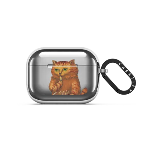 juice and potatoes | AirPods Pro 3 / Earbuds Mirror Case / Silver | Image 1