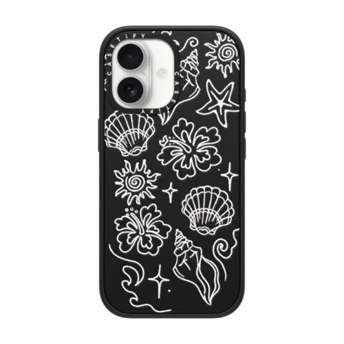 Sea Shore | iPhone 17 / Impact Case MagSafe Compatible / Matte Black | Image 1