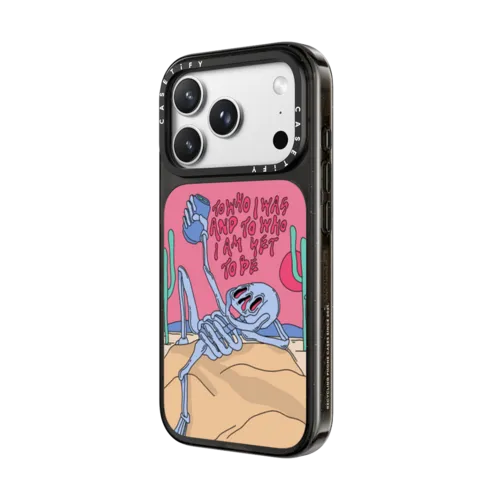 To Who I Was by Emma Atterbury | iPhone 18 Pro Max / Impact Case MagSafe Compatible - Glossy / Glossy Black | Image 2