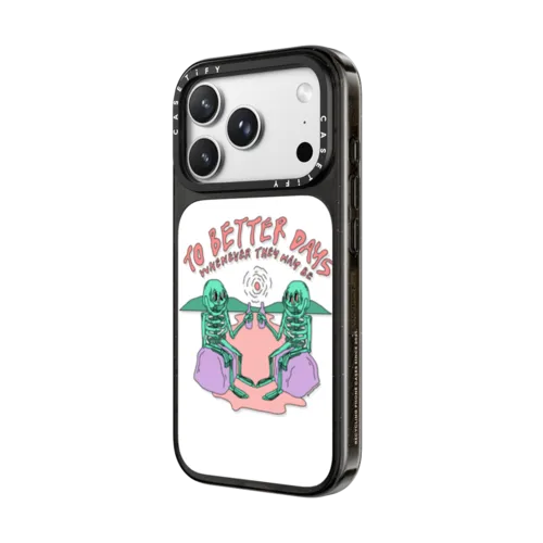To Better Days by Emma Atterbury | iPhone 18 Pro Max / Impact Case MagSafe Compatible - Glossy / Glossy Black | Image 2
