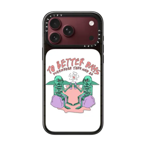 To Better Days by Emma Atterbury | iPhone 18 Pro Max / Impact Case MagSafe Compatible - Glossy / Glossy Black | Image 1