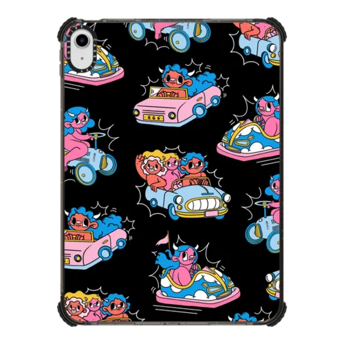 Rollin' with the Homies | iPad 10.9-inch (10th gen) / iPad Impact Case / Black | Image 1