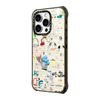 Art Notes: ART IS CALLING | iPhone 14 Pro Max / Ultra Impact Case MagSafe Compatible / Black | Image 2