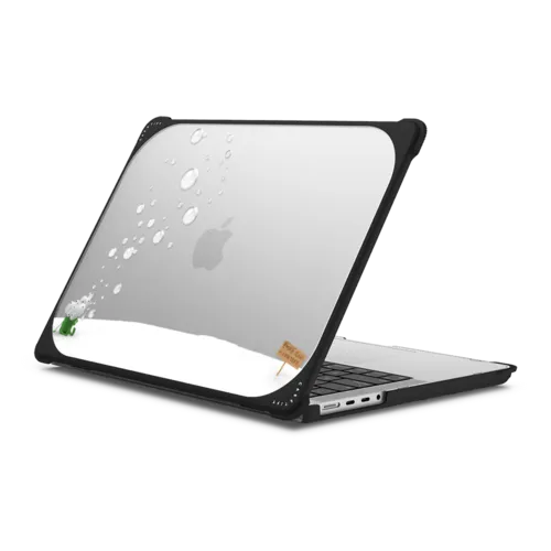 My Little Martian MacBook Case | MacBook Pro 14-inch (M1 - M5) / MacBook Bounce Case / Black | Image 1