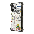 Art Notes: I AM A HERO | iPhone 14 Pro Max / Bounce Case MagSafe Compatible / Black | Image 2