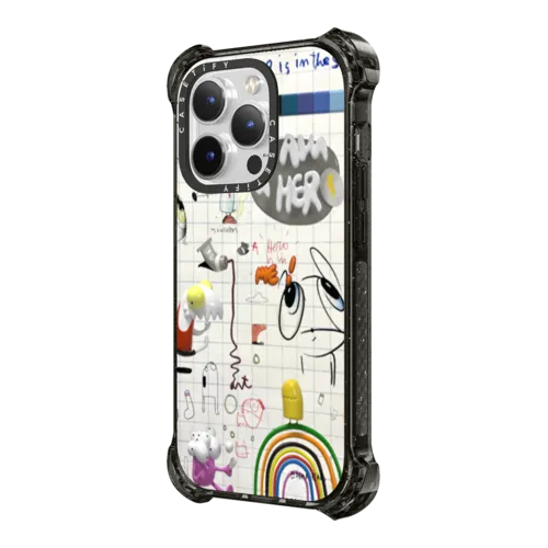 Art Notes: I AM A HERO | iPhone 14 Pro Max / Bounce Case MagSafe Compatible / Black | Image 2