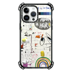 Art Notes: I AM A HERO | iPhone 14 Pro Max / Bounce Case MagSafe Compatible / Black | Image 1