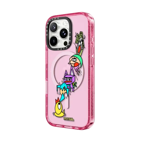 ZiBEZI Four Seasons Case | iPhone 16 Pro Max / Impact Case MagSafe Compatible / Pink Fizz | Image 2