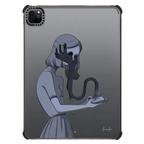 Lonely World iPad Case | iPad Pro 11-inch (3rd/4th gen) / iPad Impact Case / Black | Image 1