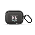 Posie by Ivory Paper Co | AirPods Pro 2 / Earbuds Bounce Case / Matte Charcoal | Image 1