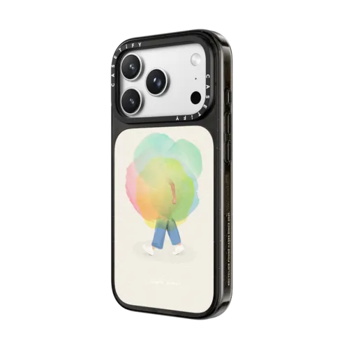 Cloud of Joy | iPhone 18 Pro Max / Impact Case MagSafe Compatible - Glossy / Glossy Black | Image 2