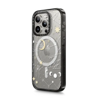 Stargazing by Ivory Paper Co | iPhone 15 Pro / Impact Case MagSafe Compatible / Black | Image 2