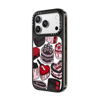 Spooky Cakes by Chiara LB art | iPhone 18 Pro / Impact Case MagSafe Compatible - Glossy / Glossy Black | Image 2