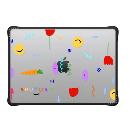 DOODLES | MacBook Pro 14-inch (M1 - M5) / MacBook Impact Case / Black | Image 2