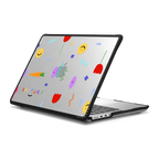 DOODLES | MacBook Pro 14-inch (M1 - M5) / MacBook Impact Case / Black | Image 1