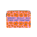 Sh!t Together by LJMA | Small (13") / Impact Laptop Sleeve / Multicolor | Image 1