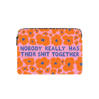 Sh!t Together by LJMA | Small (13") / Impact Laptop Sleeve / Multicolor | Image 1