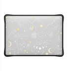 Stargazing by Ivory Paper Co | MacBook Pro 13-inch (M1 / M2 / Intel)  / MacBook Impact Case / Black | Image 2