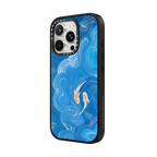 Two Little Koi | iPhone 16 Pro Max / Impact Case MagSafe Compatible / Matte Black | Image 2