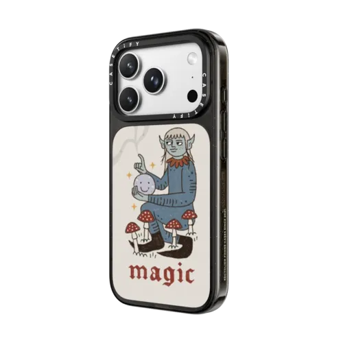 magic elf | iPhone 18 Pro Max / Impact Case MagSafe Compatible - Glossy / Glossy Black | Image 2