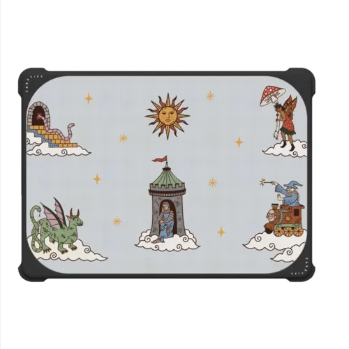 up in the medieval clouds | MacBook Pro 14-inch (M1 - M5) / MacBook Bounce Case / Black | Image 2