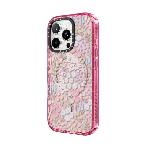 Eleanor by Ivory Paper Co | iPhone 16 Pro / Impact Case MagSafe Compatible / Pink Fizz | Image 2