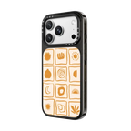 Summer Grid by Agathe Marty | iPhone 18 Pro Max / Impact Case MagSafe Compatible - Glossy / Glossy Black | Image 2