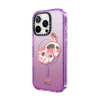 Cube Cat 3color | iPhone 16 Pro Max / Impact Case MagSafe Compatible / Glitter Purple | Image 2