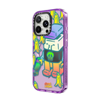 Slippery floor | iPhone 16 Pro Max / Impact Case MagSafe Compatible / Purple | Image 2