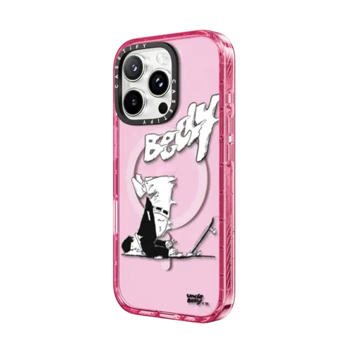 belly slam! | iPhone 16 Pro Max / Impact Case MagSafe Compatible / Pink Fizz | Image 2