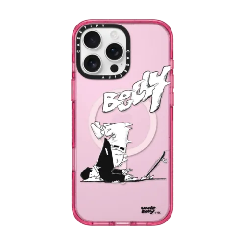 belly slam! | iPhone 16 Pro Max / Impact Case MagSafe Compatible / Pink Fizz | Image 1