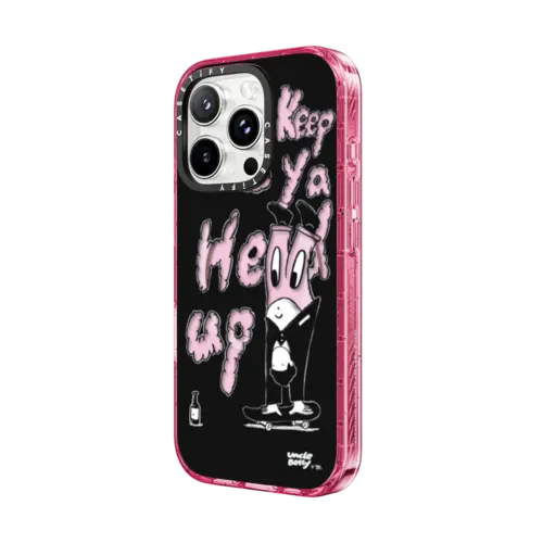 KEEP YA HEAD UP | iPhone 16 Pro Max / Impact Case MagSafe Compatible / Pink Fizz | Image 2