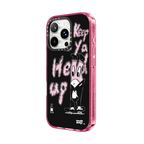 KEEP YA HEAD UP | iPhone 16 Pro Max / Impact Case MagSafe Compatible / Pink Fizz | Image 2