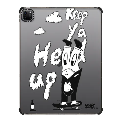 KEEP YA HEAD UP | iPad Pro 12.9-inch (5th/6th gen) / iPad Impact Case / Black | Image 1