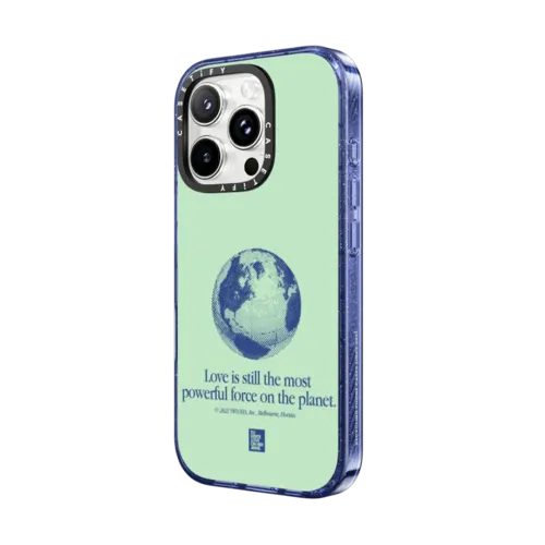 STILL GLOBE | iPhone 16 Pro Max / Impact Case MagSafe Compatible / Glitter Indigo | Image 2