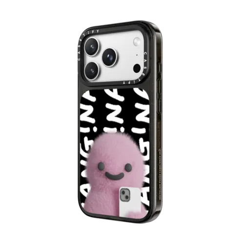 Nang Dinosaurs and Phones | iPhone 18 Pro Max / Impact Case MagSafe Compatible - Glossy / Glossy Black | Image 2