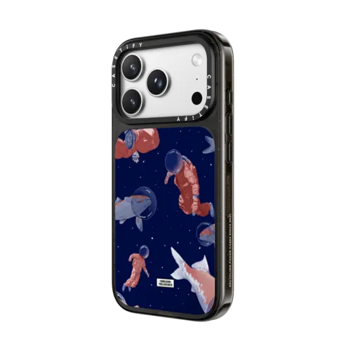 Space Pond By Useless Treasures | iPhone 18 Pro Max / Impact Case MagSafe Compatible - Glossy / Glossy Black | Image 2