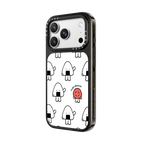 Onigiri&Umeboshi Monogram by FURIIRAKUN | iPhone 18 Pro Max / Impact Case MagSafe Compatible - Glossy / Glossy Black | Image 2