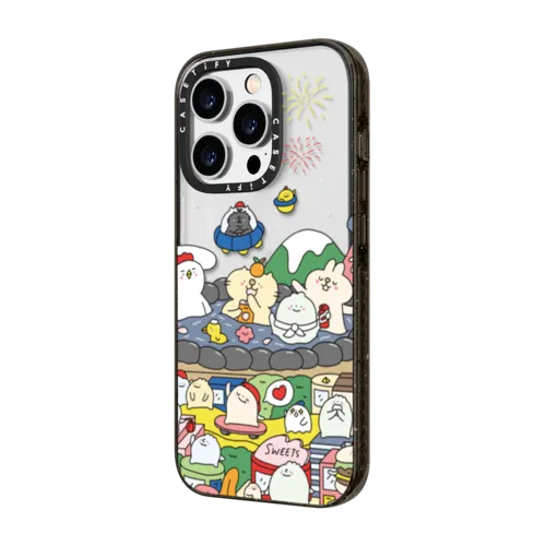 FRIENDS PLANET JOURNEY by Grace Kam | iPhone 14 Pro Max / Impact Case / Black | Image 2
