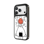 Onigiri&Umeboshi Pop out by FURIIRAKUN | iPhone 18 Pro Max / Impact Case MagSafe Compatible - Glossy / Glossy Black | Image 2