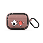 Onigiri&Umeboshi by FURIIRAKUN | AirPods Pro 2 / Earbuds Bounce Case / Matte Dusty Rose | Image 1