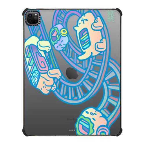 Roller Coaster ride | iPad Pro 12.9-inch (5th/6th gen) / iPad Impact Case / Black | Image 1