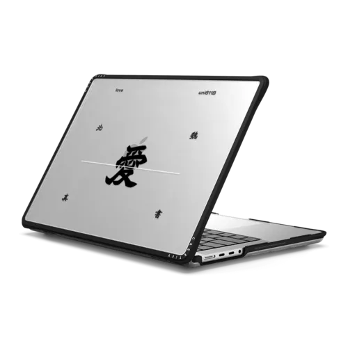 Love | MacBook Pro 14-inch (M1 - M5) / MacBook Impact Case / Black | Image 1
