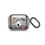 Onigiri&Umeboshi with Sushi by FURIIRAKUN | AirPods Pro 3 / Earbuds Mirror Case / Silver | Image 1