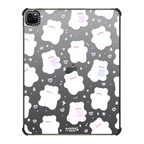 mochi doodles by sleepydaze | iPad Pro 12.9-inch (5th/6th gen) / iPad Impact Case / Black | Image 1