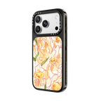 Elegant Floral | iPhone 18 Pro Max / Impact Case MagSafe Compatible - Glossy / Glossy Black | Image 2