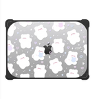 mochi doodles by sleepydaze | MacBook Pro 14-inch (M1 - M5) / MacBook Bounce Case / Black | Image 2
