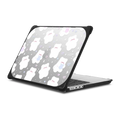 mochi doodles by sleepydaze | MacBook Pro 14-inch (M1 - M5) / MacBook Bounce Case / Black | Image 1